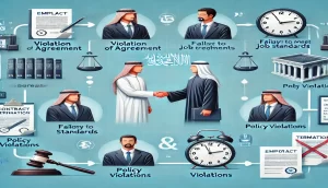 إجراءات وشروط فسخ العقد من قبل صاحب العمل بالسعودية