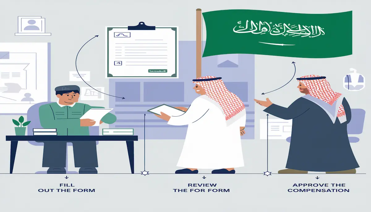 خطوات منح تعويض إصابات العمل في السعودية - محامي عمل