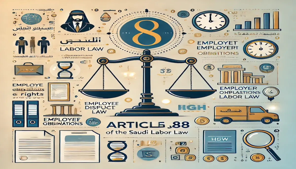 شرح المادة 88 من نظام العمل السعودي - محامي قضايا عمالية