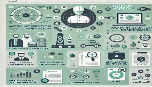 شروط وإجراءات تعويض الانقطاع عن العمل بالسعودية بالتفصيل
