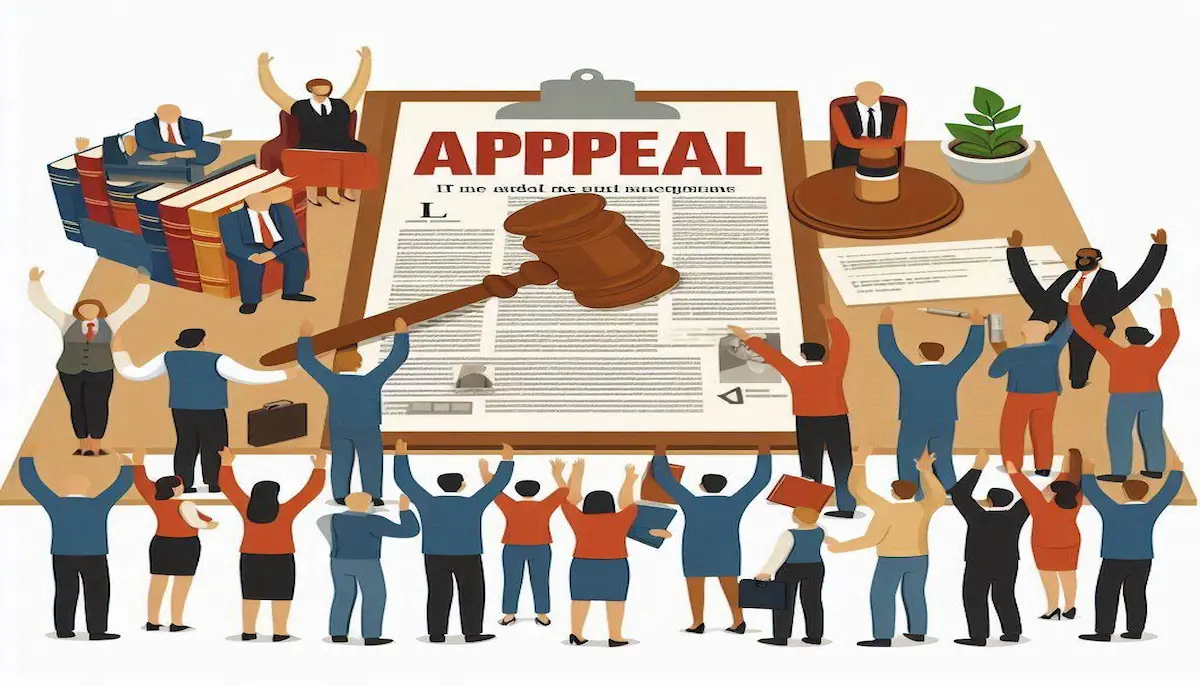 صحيفة استئناف حكم رفض دعوى تعويض عن فصل تعسفي عمال