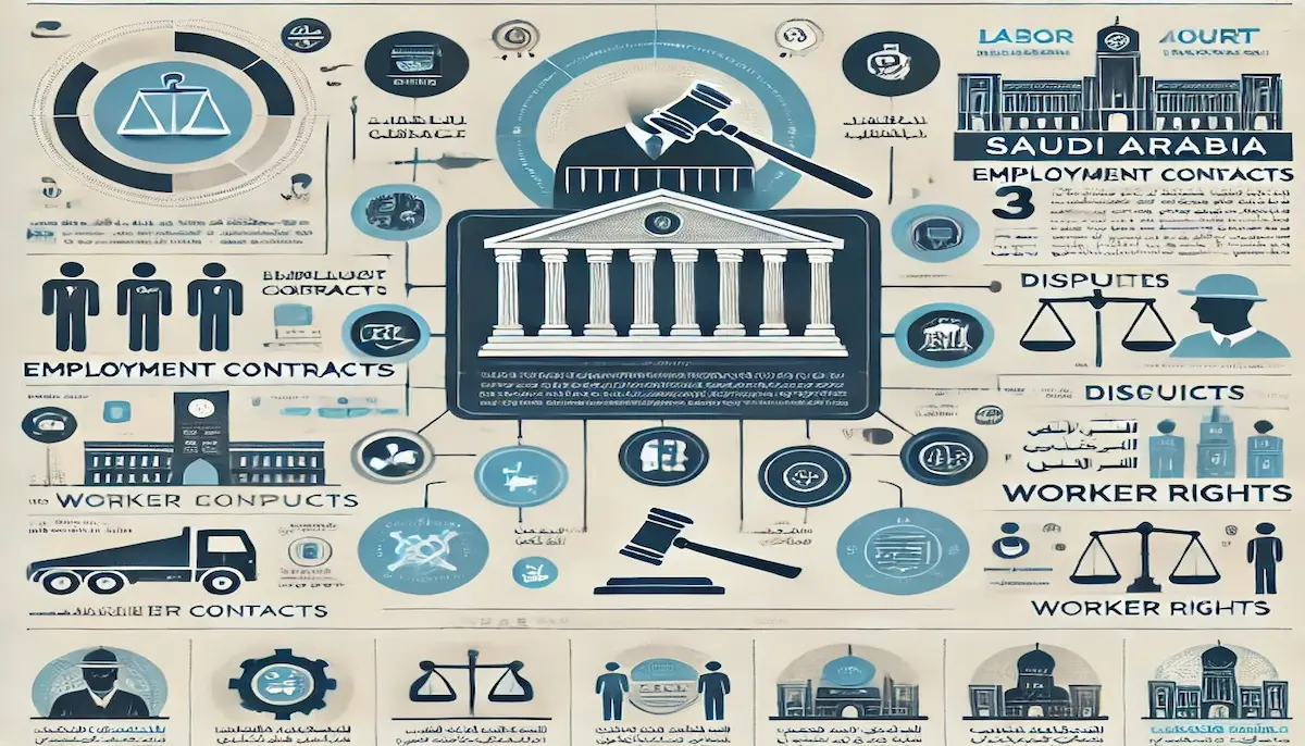 ما اختصاص المحكمة العمالية بالسعودية - محامي عمالي