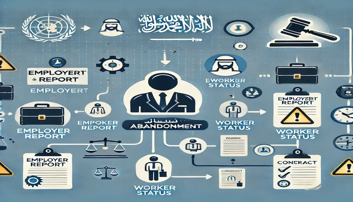 هل يسقط العامل بعد بلاغ الهروب بالسعودية - محامي عمل