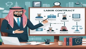 أنواع العقود في نظام العمل السعودي - محامي عمل