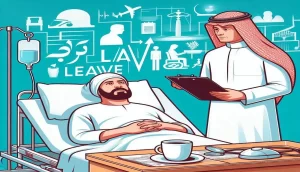 إجازة مرافق مريض نظام العمل بالسعودية - محامي عمالي
