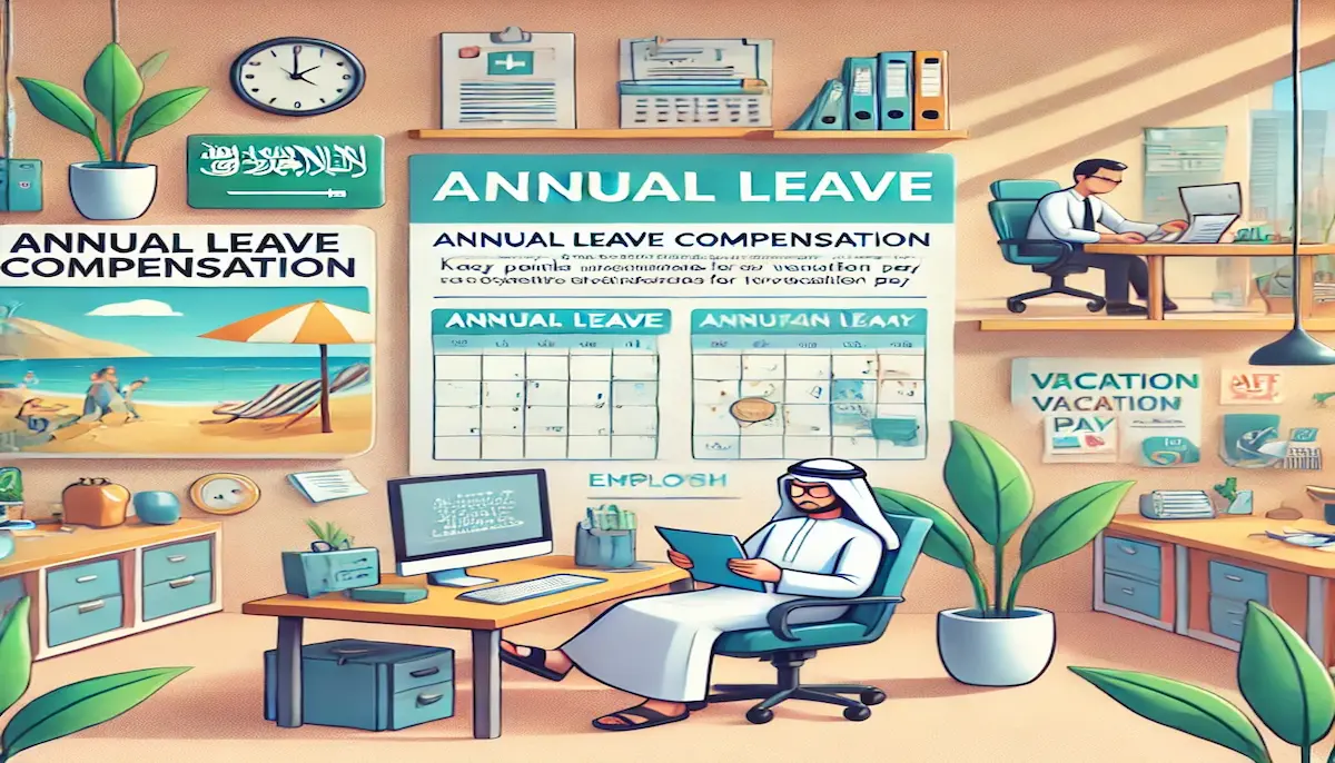 التعويض عن الإجازة السنوية في السعودية - محامي في الرياض