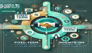 تحويل عقد العمل محدد المدة إلى غير محدد المدة بالسعودية