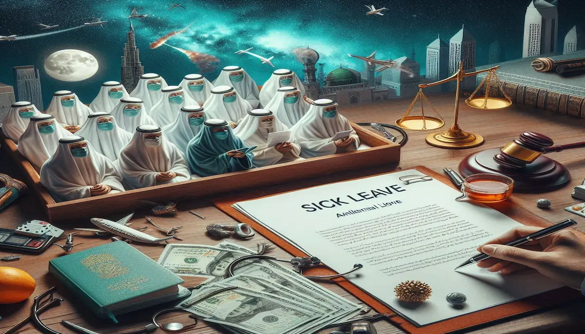 حكم الإجازة المرضية أثناء الإجازة السنوية بالسعودية