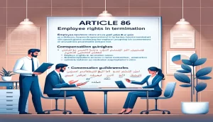 شرح المادة 86 من نظام العمل السعودي - محامي قضايا عمالية