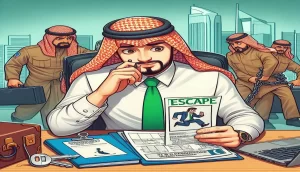 كيف أعرف إذا العامل عليه بلاغ هروب بالسعودية؟ - محامي عمالي