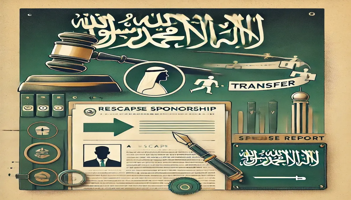 كيفية نقل كفالة عامل عليه بلاغ هروب بالسعودية؟ محامي عمالي