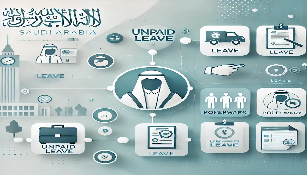 نظام العمل إجازة بدون راتب بالسعودية - محامي عمالي